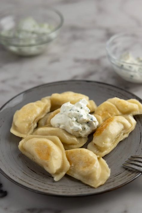 Pierogi Fillings: 11 Pierogi Fillings You Must Try - Definitely Not a Chef Sweet Potato Perogies, Pierogi Fillings, Potato And Cheese Pierogi, Cheese Pierogi Recipe, Pierogi Filling, Farmer’s Cheese, Pierogi Recipe, Instant Potatoes, Chocolate Zucchini Bread