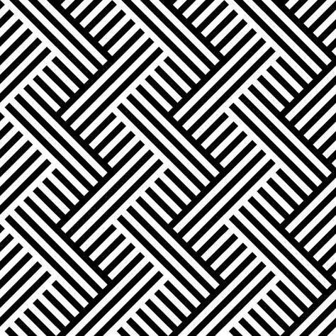 Geometric Lines Pattern, Op Art Projects, Black And White Patterns, Stripes Pattern Design, Art Optical, Graph Paper Art, Zigzag Pattern, Geometric Pattern Design, Animal Crossing Qr