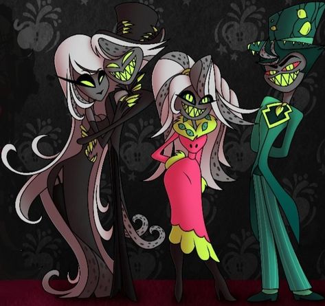 Hazbin Hotel Leviathan, Seviathan Von Eldritch Hazbin Hotel, Helsa Von Eldritch Hazbin Hotel, Hazbin Hotel Helsa, Hazbin Hotel Seviathan, Von Eldritch Hazbin Hotel, Vivzipop Art, Light Up Dresses, Guitar Drawing