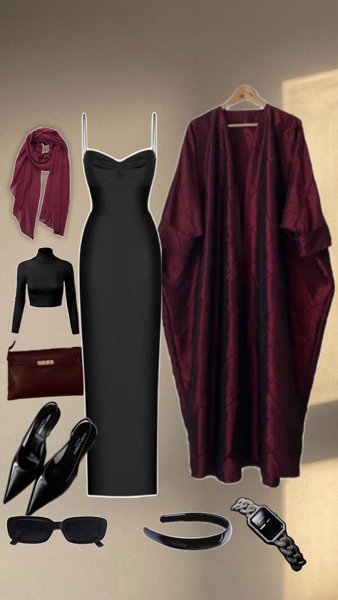 Fashion Country Fall Outfits, Abaya Outfit, Too Much To Ask, Modest Dresses Fashion, Stile Hijab, Mode Kimono, Female Clothes, Chique Outfits, Mode Abaya