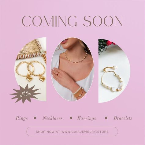 COMING SOON!! #gaiajewelrystore #jewelry Coming Soon Jewelry, Coming Soon Instagram, Jewelry Post, Jewellery Store, Jewelry Store, Jewelry Stores, Coming Soon, Product Launch, Soap