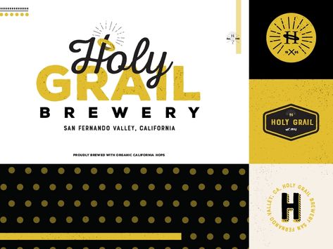 Holy Grail logo lockup by Emily Brown on Dribbble Logo Lockup, San Fernando Valley, Holy Grail, Brand Identity Design, Identity Design, Design Inspo, Creative Professional, Brand Identity, Sign Up