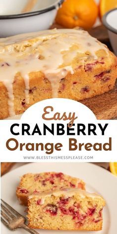 Orange Tart, Orange Bread Recipe, Cranberry Bread Recipes, Holiday Flavors, Dessert Halloween, Orange Bread, Cranberry Orange Bread, Christmas Elegant, Desserts Christmas