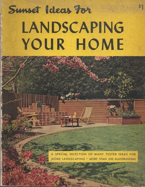 Mcm Architecture, Sunset Ideas, 50s Home, Decorating Books, Dummies Book, Rose House, Landscaping Business, Sunset Magazine, Mid Century Modern Living