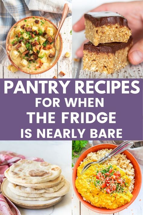 Take advantage of staple ingredients in your pantry to make some of these delicious pantry recipes. See my tips for how to adapt them to make them work with what you have on hand. These tasty recipes help you make a delicious meal without going out to the store. #pantry #athome #recipes #staples #vegan #veganrecipes Vegan Pantry Staples, Vegan Staples, Pantry Recipes, Healthy Pantry, Vegan Pantry, Baked Dinner, Fast Dinners, Frugal Meals, Homemade Snacks