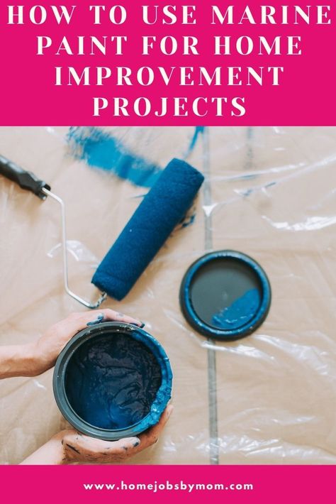 How to Use Marine Paint for Home Improvement Projects Painting A Room, Marine Paint, Fun Family Activities, Happy Paintings, Painted Floors, Painting Tile, Flooring Options, Paint Colors For Home, Painting Bathroom