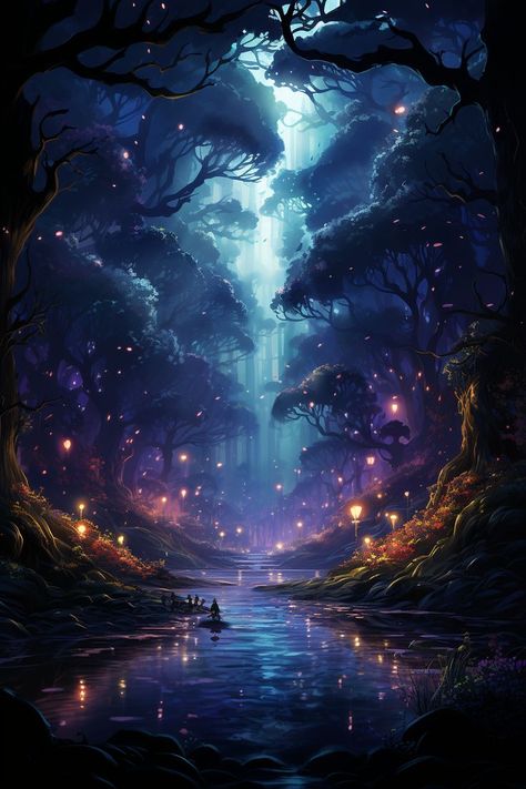 Ethereal Woods, Mystical Woods, Art Niche, Foggy Forest, Forest Illustration, Mystical Forest, Magic Forest, Misty Forest, Fantasy Forest