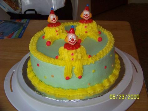 Clown Cake, Cake Decorating Courses, Clown Party, Cake Decorating For Beginners, Cute Clown, Wilton Cakes, Clowning Around, Cake Images, Raspberry