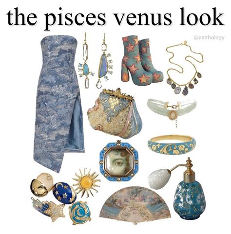 Pisces Fashion Outfits, Pisces Venus Fashion, Venus Pisces Aesthetic, Pisces Style Outfits, Pisces Venus Style Outfits, Venus Pisces Style, Pisces Venus Outfits, Pisces Outfits Aesthetic, Venus In Pisces Aesthetic