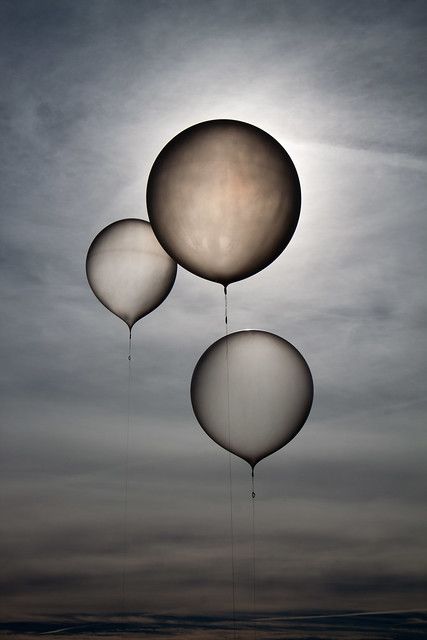 Waiting Balloons | 3 weather balloons readied for release. | lacomj | Flickr The Glass Menagerie, Weather Balloon, Balloon Release, Pretty Balloons, Hollywood Art, Science Background, Green Decor, Old Tv, Screen Savers