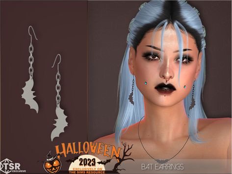 thesims 4 the sims 4 sims 4 cc sims 4 custom content sims 4 cc möbel dnd character sheet sims 4 sims 4 piercing ts4piercing ts4 piercing the sims 4 piercing the sims 4 bat bats bat shaped horror halloween fall autumn themed home inspo halloween nails fall nails horror goth gothic alternative silver gold copper Piercing The Sims 4, Sims 4 Piercing, Nails Horror, The Sims 4 Sims, Sims 4 Cc Goth, Lip Cuffs, Square Crystal Earrings, Sims 4 Sims, Dnd Character Sheet