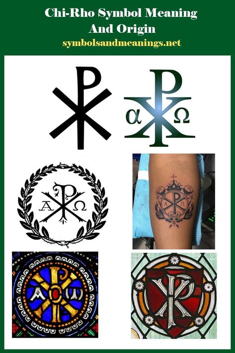 Symbols For Tattoos, Chi Tattoo, Chi Rho Tattoo, Chi Ro, Army Tattoos, Symbol Drawing, Chi Rho, Inspiration Painting, Origin Story