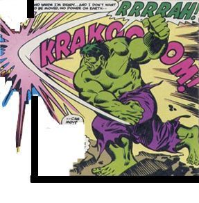 Hulk Punch, Hulk Tattoo, Comic Panel, The Hulk, Speech Bubbles, A Concept, Speech Bubble, Comic Panels, Sound Effects