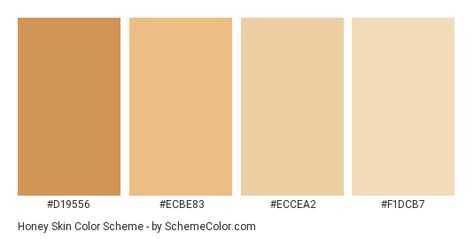 Honey Skin Color, Honey Color Palette, Journey Aesthetic, Colour Script, Orange Hex, Chill Lounge, Hexadecimal Color, Honey Skin, Color Script