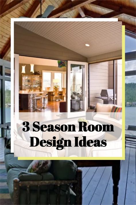 Three-season areas are enhancements enclosed with glass. Many rooms showcase floor-to-ceiling home windows with UV defense to protect both furnishings as well as occupants from the sunlight. These enhancements could start as anything from a spot of turf in the backyard to a patio area or veranda. Three Season Room Decorating Ideas, 3 Season Room Decor, Four Season Room With Fireplace, 3 Season Room Ideas Patio Enclosures, Three Season Room Ideas Enclosed Porches, Three Season Room Ideas, 3 Season Room Ideas Sunroom, Season Room Ideas, 3 Season Room Ideas