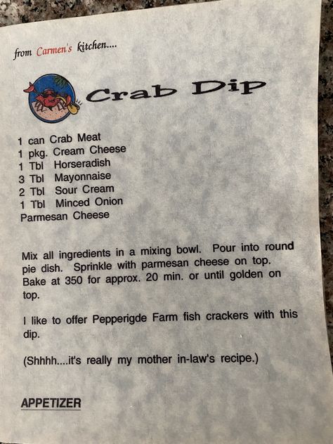 Crab Recipes Healthy, Cracker Spread, Hot Crab Dip Recipe, Seafood Dish Recipes, Hot Crab Dip, Crab Dishes, Delicious Dips Recipes, Crab Dip, Appetizers Easy Finger Food