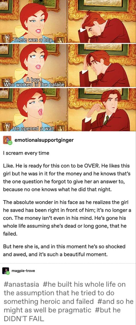 Disney Theories, Dimitri Anastasia, Disney Childhood, Disney Anastasia, Anastasia Broadway, Anastasia Fanart, Anastasia Movie, Disney Theory, Disney Facts