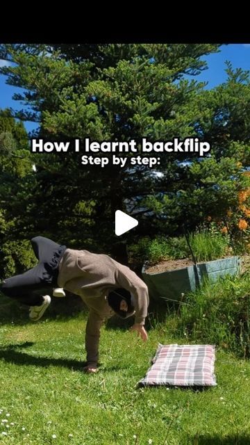 𝙿𝚛𝚘𝚓𝚎𝚌𝚝 𝙼𝚢𝚜𝚎𝚕𝚏 🌑 on Instagram: "Learn this and get an award🎁🥷🏻
-
-
-
#backflip #flip #parkour #freerun #tutorial #howto #DailyGoals #dailyworkout #workoutinnature #motivation #fypシ #fyp #gym #gymtok" Backflip Tutorial, Daily Goals, Free Running, Parkour, Cute Little Animals, Daily Workout, Follow For More, To Learn, Gym