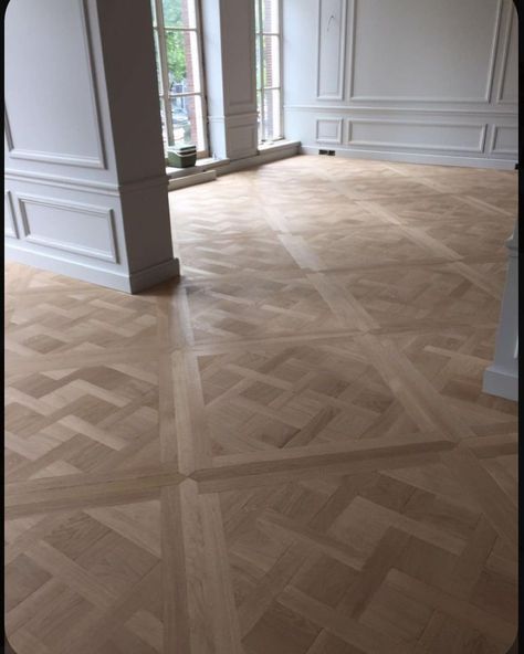 French Parquet, Pink House Interior, Hardwood Floor Colors, Wooden Room, Architectural Design House Plans, Floor Layout, Parquet Flooring, French House, Floor Patterns