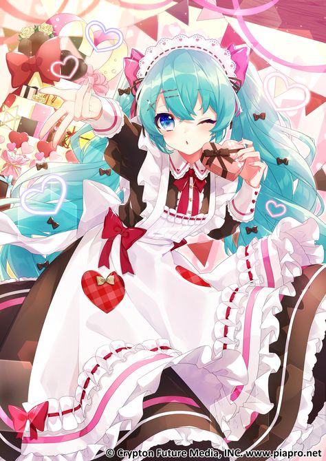 Pinterest Miku Valentines Day, Anime Eating, Luo Tianyi, Miku Chan, Miku Hatsune, Singing Voice, Sweetest Day, Beautiful Music, Gorillaz