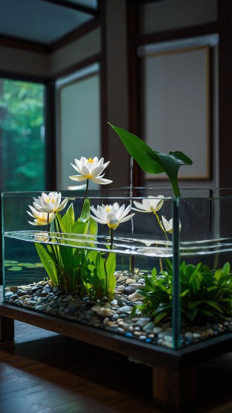 Discover creative indoor pond ideas for small living rooms Get inspired with small design ideas for living rooms DIY garden plants aquatic turtle tank ideas koi and turtle ponds Whether you're looking for indoor pond ideas small living room designs or aquatic turtle tank decor this post has you covered with plenty of inspiration for your home Pond Inside House Living Rooms, Indoor Pond Living Rooms, Aquatic Turtle Tank Ideas, Indoor Pond Ideas, Turtle Tank Ideas, Ideas For Small Living Rooms, Aquatic Turtle Tank, Small Living Room Designs, Indoor Pond