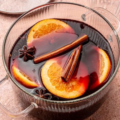 Mulled Wine Recipe - Fed & Fit Spiked Eggnog, Mulled Wine Recipe, Fed And Fit, Warm Wine, Coconut Margarita, Wine Recipe, Citrus Cocktails, Creamer Recipe, Sliced Pears