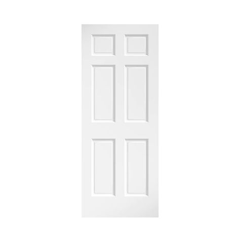 EightDoors 30-in x 80-in White 6-panel Solid Core Primed Pine Wood Slab Door in the Slab Doors department at Lowes.com 6 Panel Door, 6 Panel Interior Doors, Solid Core Interior Doors, Slab Doors, Oak Interior Doors, Craftsman Door, Panel Interior Doors, Pine Doors, Contemporary Doors