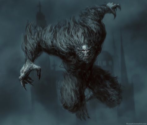 Wolf Beast, Dark Creatures, Beast Creature, Creature Artwork, Monster Concept Art, Fantasy Creatures Art, Fantasy Monster, Mythical Creatures Art, Monster Design