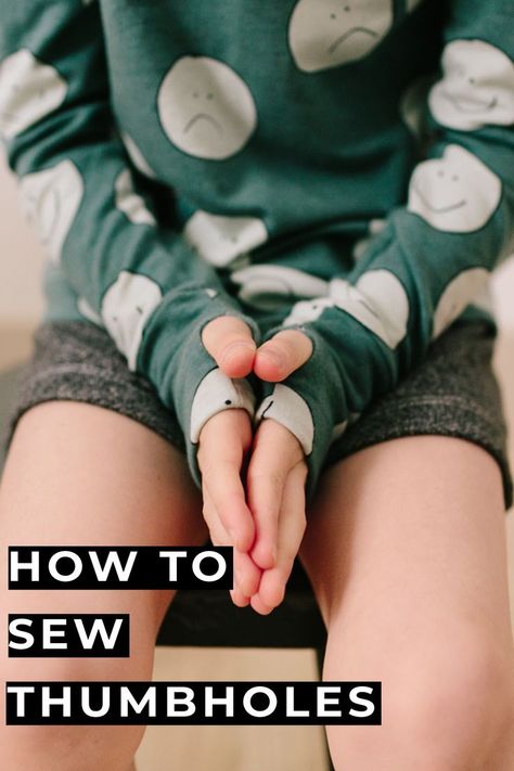 Hoodie Alterations, Sew Tutorials, Sun Hoodie, Diy Videos Tutorials, Tees Pattern, How To Sew, Sewing Basics, Learn To Sew, Thumb Holes