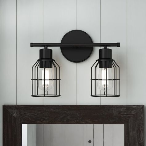 Bathroom Light Fixtures Farmhouse, Black Lighting Fixtures Bathroom, Modern Farmhouse Bathroom Light Fixtures, Farmhouse Bathroom Vanity Lighting, Black Vanity Lighting, Modern Farmhouse Bathroom Lighting, Single Vanity Light, Double Vanity Lighting, Farmhouse Bathroom Light Fixtures