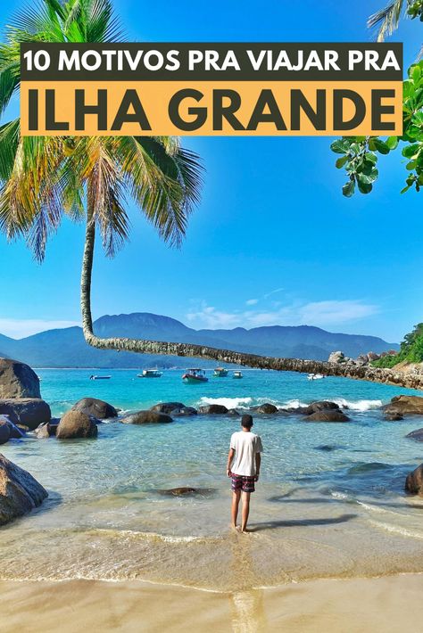 Veja motivos de sobra pra conhecer Ilha Grande, um paraíso no litoral do Rio de Janeiro

#essemundoenosso #ilhagrande #riodejaneiro #rio #rj #ilhagranderj #angra #angradosreis #brasil #ferias #praia #aventureiro #praiadoaventureiro #viagem #viajar Brazil Beauty, World Traveler, Central America, Galaxy Wallpaper, Rio De Janeiro, The Good Place, Places To Go, Brazil, Top 10