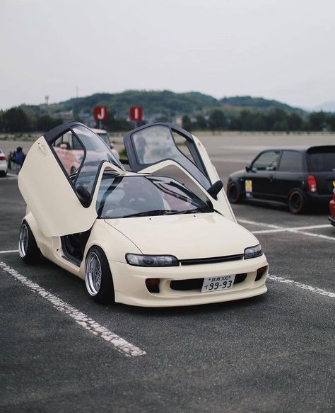 Toyota Sera, Cars Toyota, Drifting Cars, Street Racing Cars, Concept Car Design, Car Mods, Japan Cars, Pretty Cars, Tuner Cars