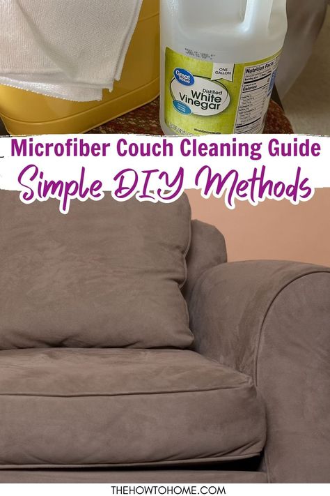 Keeping your upholstered furniture and fabric sofa clean and stain-free is essential for maintaining a beautiful and welcoming home. But with so many choices when it comes to the right cleaning product, it can be hard to know which ones Couch Fabric Cleaner, Couch Stain Remover Diy, How To Clean Your Couch, Couch Cleaner Diy, Couch Stain Remover, Couch Cleaning Solution, Cleaning Microfiber Sofa, Stain Remover Diy, Clean Fabric Couch