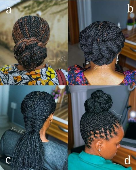 Wedding Braid Styles For Black Women, Wedding Hairstyles For Box Braids, Braided On Top Of Head, Bride Box Braids Wedding Hairstyles, Wedding Twist Hairstyles, Micro Braids Updo Hairstyles, Crochet Braid Updo Hairstyles, Braid Pin Up Styles Black Hair, Styling Box Braids Hairstyles Updo