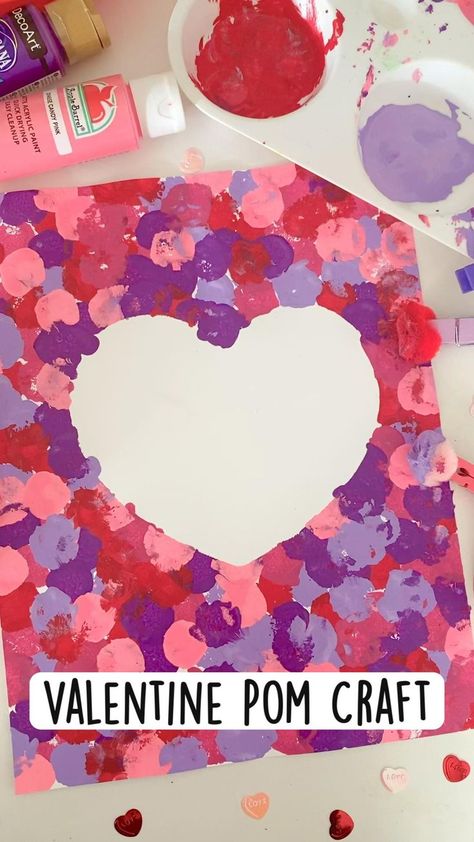 Valentine Crafts Preschool, Valentines Crafts For Kids, Preschool Valentine, Preschool Valentine Crafts, February Crafts, Easy Valentine Crafts, Valentine Craft, Crafts Preschool, Valentines Crafts