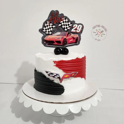 Corvette Birthday Cake, Corvette Birthday, Corvette Cake, Chevrolet Corvette, Birthday Ideas, Birthday Cake, Inspirational Quotes, Cake, Birthday