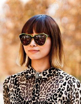 Ombr�é With Bangs, Ombre Bob With Bangs, Ombre Bangs, 60s Bob, Bang Cut, Short Ombre, Ombre Bob, 27 September, Fresh Hair