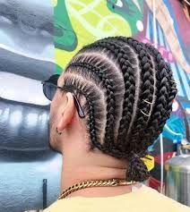 Straight Back Cornrows Short Hair, Cornrow Braids Men Short Hair, Straight Hair Cornrows Men, Straight Hair Braid Styles Men, Braided For Men, 8 Braids Cornrows For Men, Mens Straight Back Braids, Guys With Cornrows, Cornrows Straight Hair