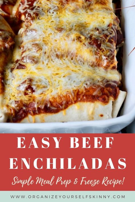 Beef Enchilada Casserole, Easy Beef Enchiladas, Beef Enchilada Recipe, Beef Enchilada, Easy Enchiladas, Healthy Beef Recipes, Homemade Enchilada Sauce, Homemade Enchiladas, Healthy Beef