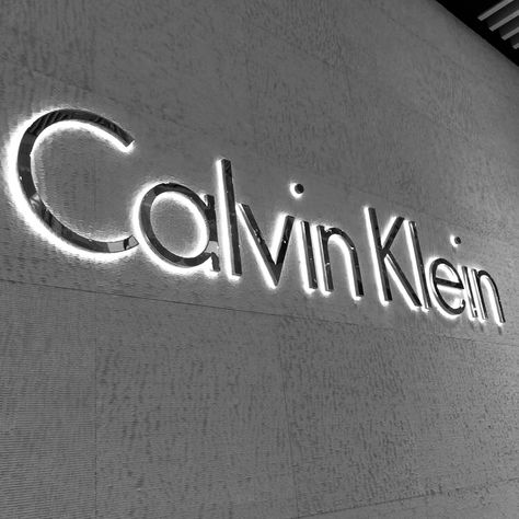 Calvin Klein Logo Aesthetic, Calvin Klein Aethstetic, Calvin Klein Aesthetic Girl, Kpop Company, Kelvin Klein, Calvin Klein Aesthetic, Laptop Wallpaper Quotes, Sign Board Design, Black And White Photo Wall