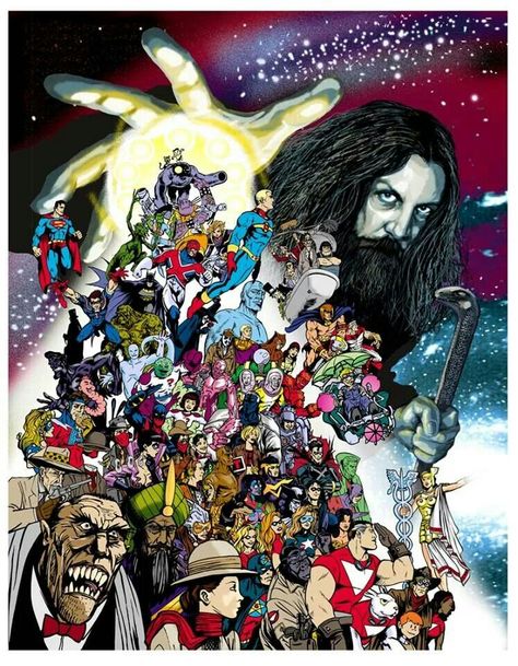 Alan Moore's creations and works! Alan Moore Comics, Dc Vertigo, League Of Extraordinary Gentlemen, Alan Moore, Comic Book Writer, Adam Hughes, Best Comic Books, Bd Comics, Comic Book Heroes