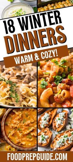 Meals For Winter Dinners, Dinner Ideas Fall Cold Weather, Cold Winter Dinner Ideas, Delicious Winter Meals, Hardy Winter Meals, Cabin Food Ideas Meals Families, Cold Day Supper Ideas, Large Meals For Leftovers, Cold Winter Meals Dinners