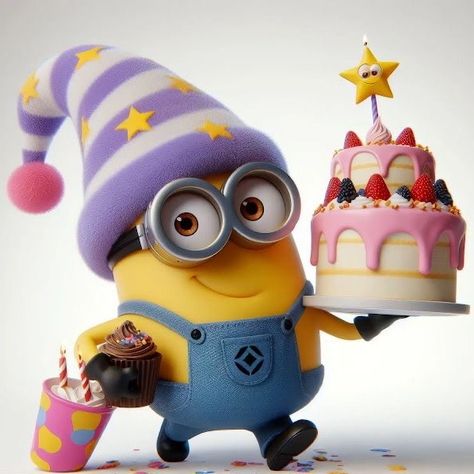 Minion Happy Birthday, Minions Friends, Minion Rock, Minion Mayhem, Minion Banana, Greetings Images, Happy Birthday Pictures, Happy 40th Birthday, Minion Quotes