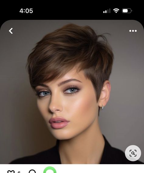 Haircut For Square Face, Square Face Hairstyles, Short Hair Pixie Cuts, Super Short Hair, Square Face, Edgy Short Hair, Short Choppy Hair, Sassy Hair, Very Short Hair