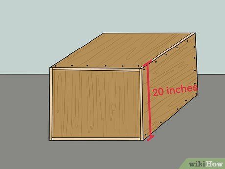 Plyo Box Plans, Diy Plyo Box, Plyo Box, Box Jumps, Outdoor Gym, Garage Gym, Box Dimensions, Diy Box, Lower Body Workout