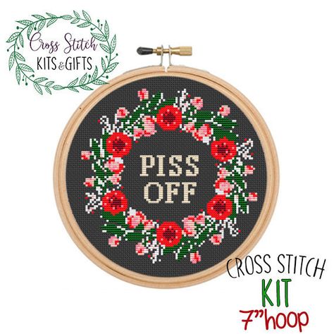 Feminist Cross Stitch, Subversive Cross Stitch Patterns, Birthday Embroidery, Christmas Stitch, Cross Stitch Quotes, Subversive Cross Stitch, Cross Stitch Needles, Feminist Quotes, Cross Stitch Funny