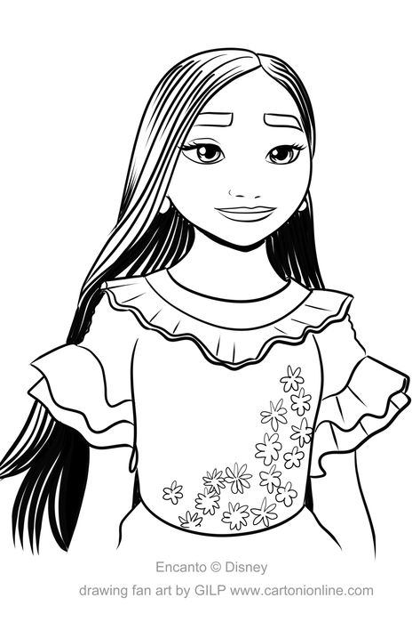 Encanto Coloring Pages, Encanto Coloring, Isabella Madrigal, Michael Rainey, George Lopez, Disney Rapunzel, Call Of Duty Black, Nature Scenes, Printable Coloring Pages