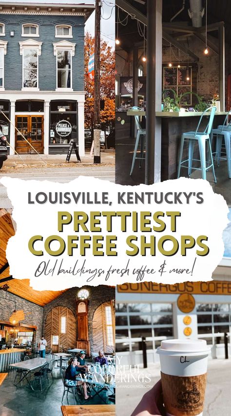 Louisville Kentucky Instagram Spots, Louisville Vacation, Modern Cafes, Creative Photo Ideas, Kentucky Attractions, Kentucky Vacation, Kentucky Bourbon Trail, Kentucky Travel, Bourbon Bar