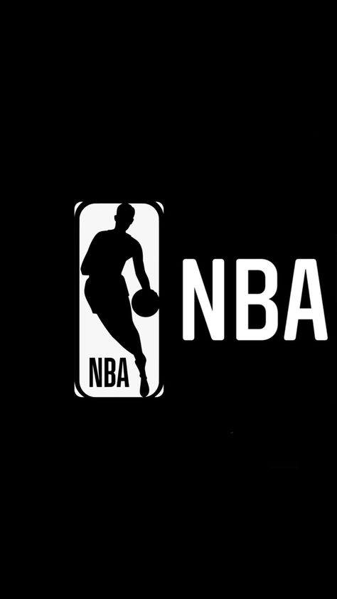 Black and white NBA app logo Nba Logo Black And White, Nba Logo Wallpapers, Nba Black And White, Nba Logo Design, Basketball App, Nike Prints, Red Ios, All Nba Players, Nba Logos