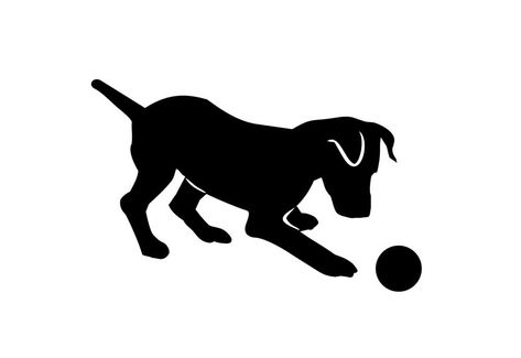 Puppy Playing With Ball Silhouette | Dog Clip Art Images Dog Playing With Ball, Images Of Dogs, Ball Silhouette, Clip Art Silhouette, Puppy Playing, Silhouette Dog, Dog Clip Art, Black Dogs, Dog Calendar